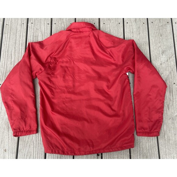 Vintage 70s Chalk Line Georgia Bulldogs UGA Lined Windbreaker Jacket M USA Made - Picture 15 of 16